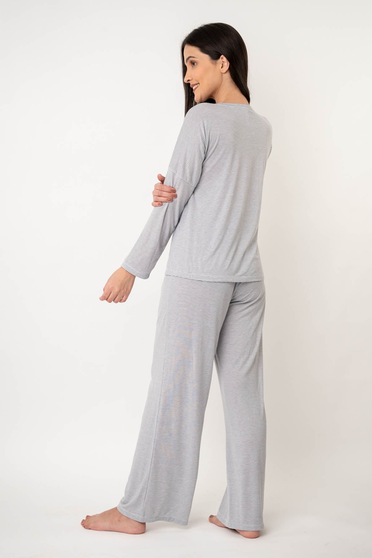 White Knitted Pyjama Set