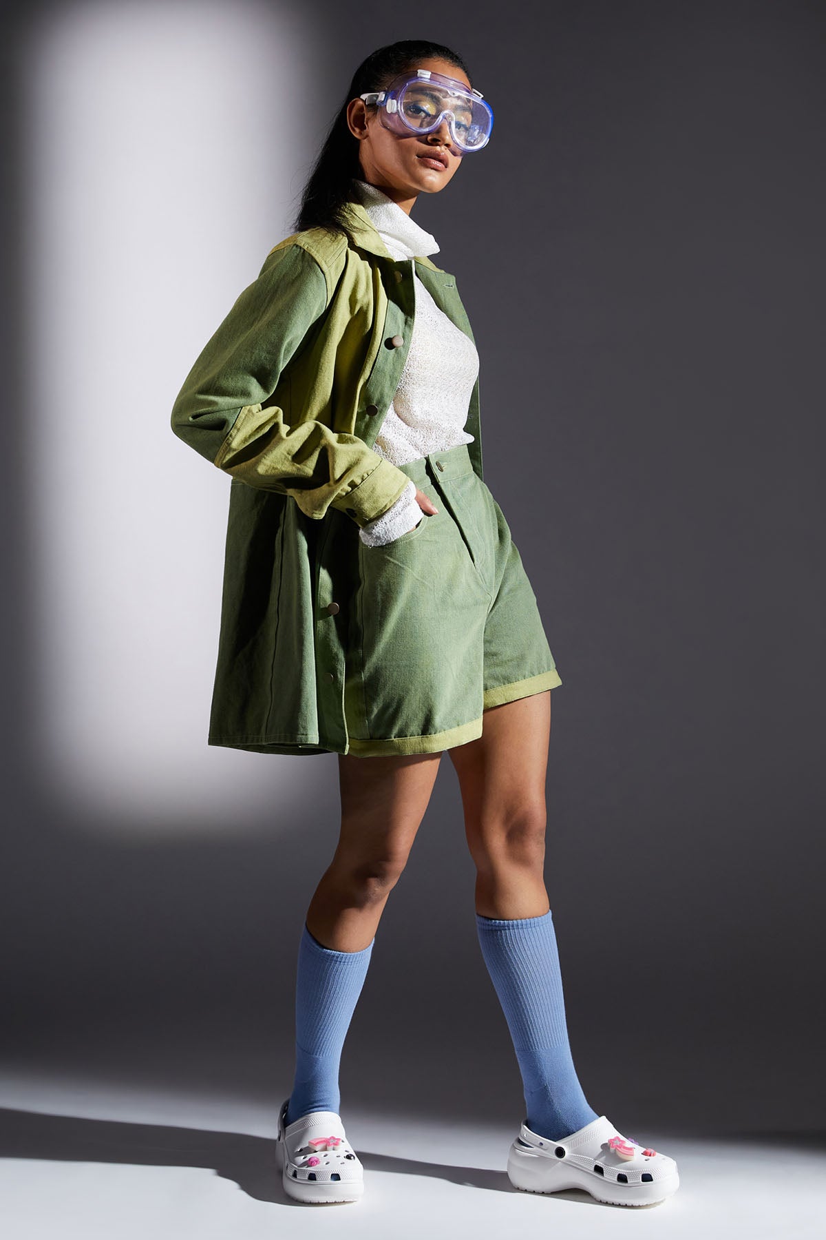 White Turtle Neck Bodysuit