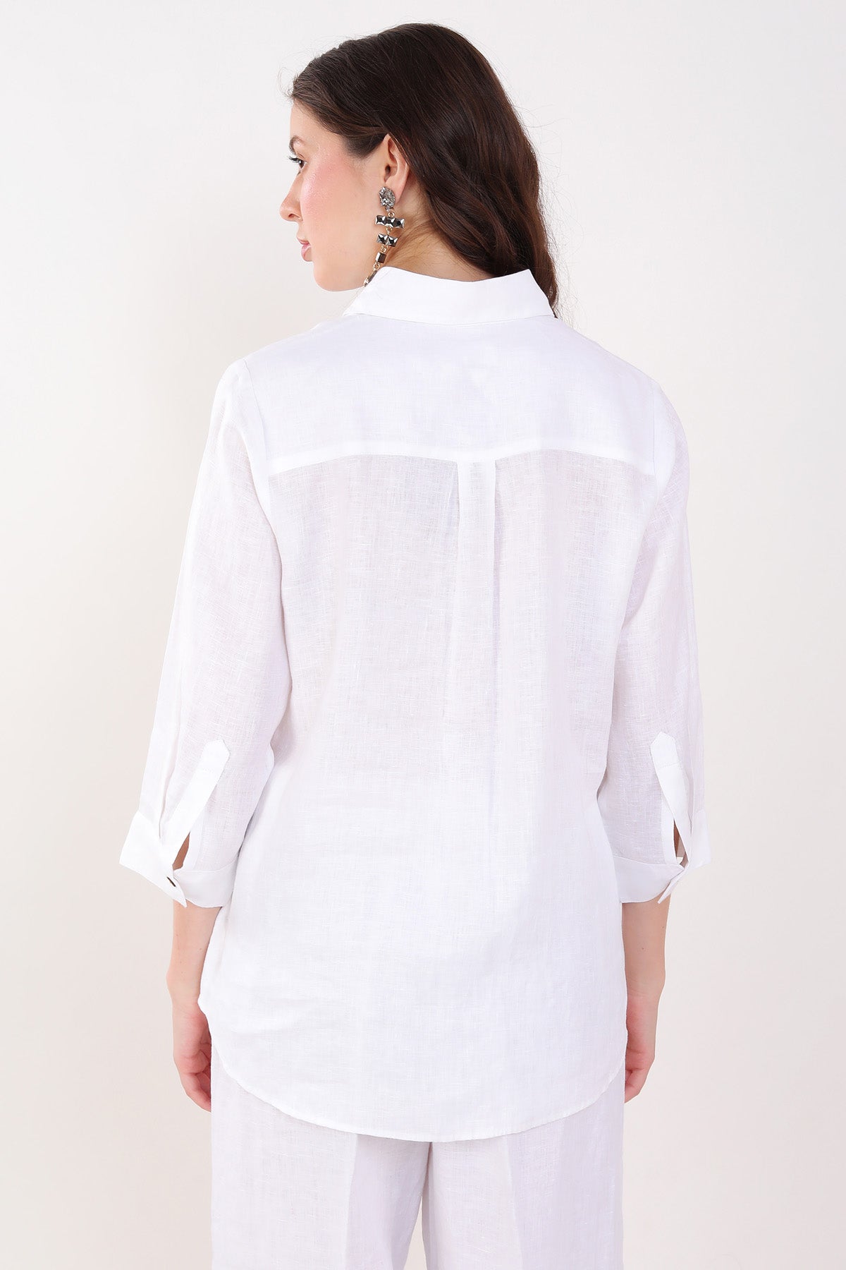 White Bird Embroidered Shirt