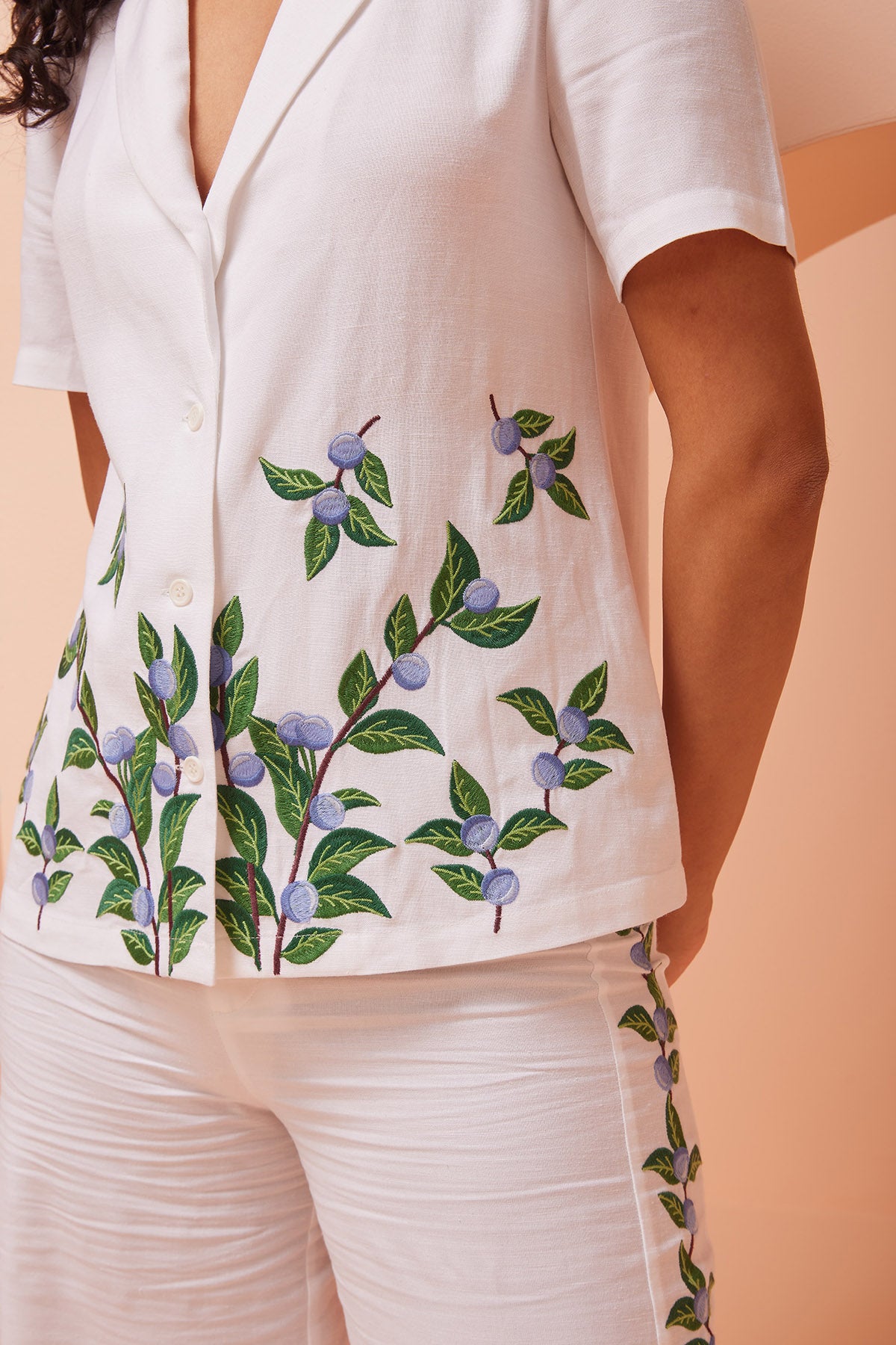 White Collar Comfortable Shirt