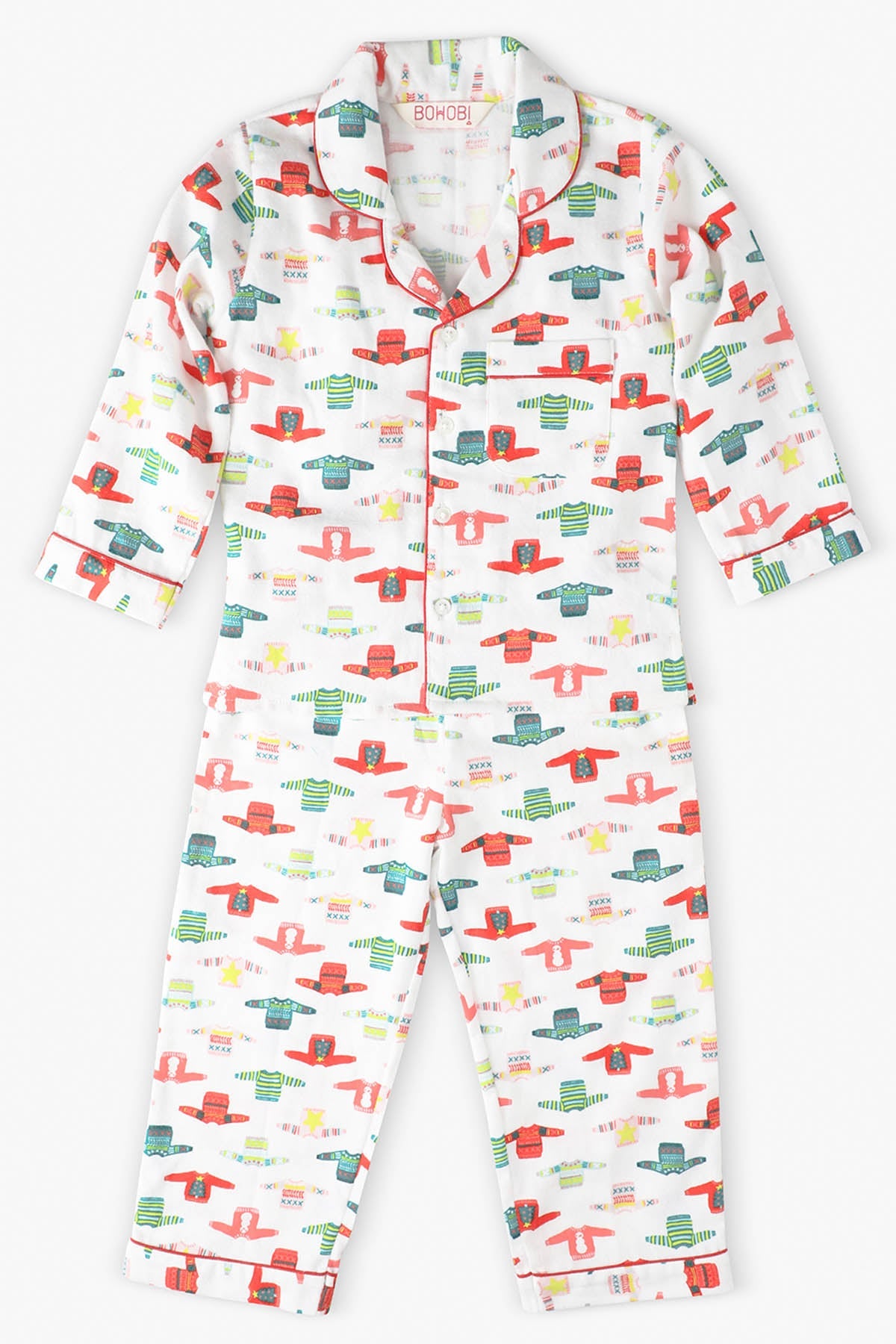 Buy White Full Sleeves Sleepwear Online