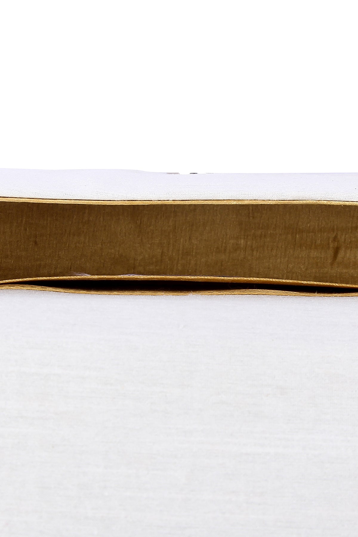 White Pearl Embroidered Clutch