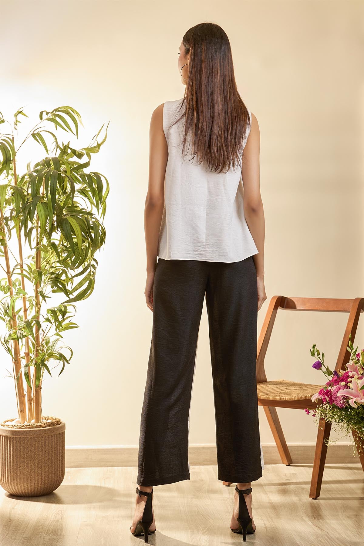 White Turkish Linen Co-ord Set