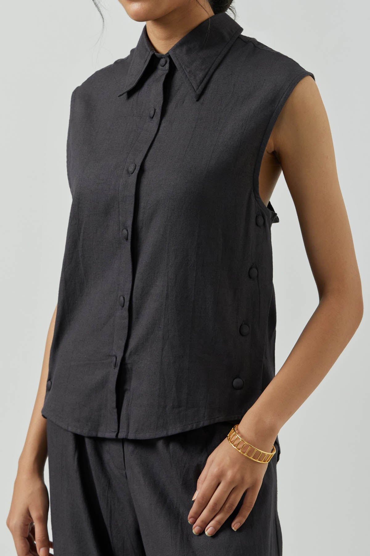 Buy Markkah Studio Wide Sleeveless Top for Women Online at ScrollnShops