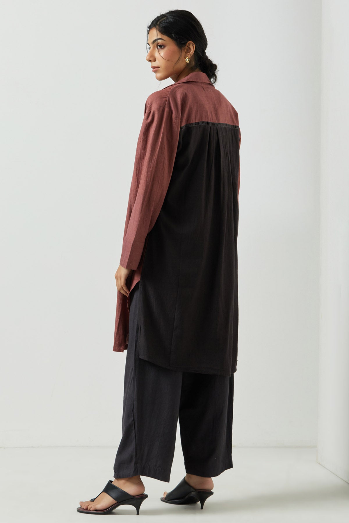 Wine Lace Detailed Jacket