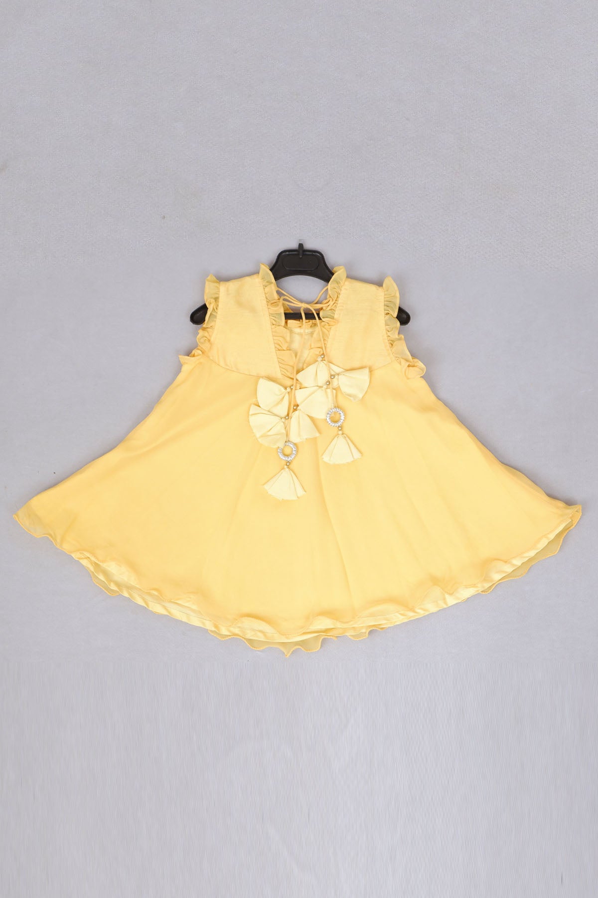 Yellow Frilled Dress