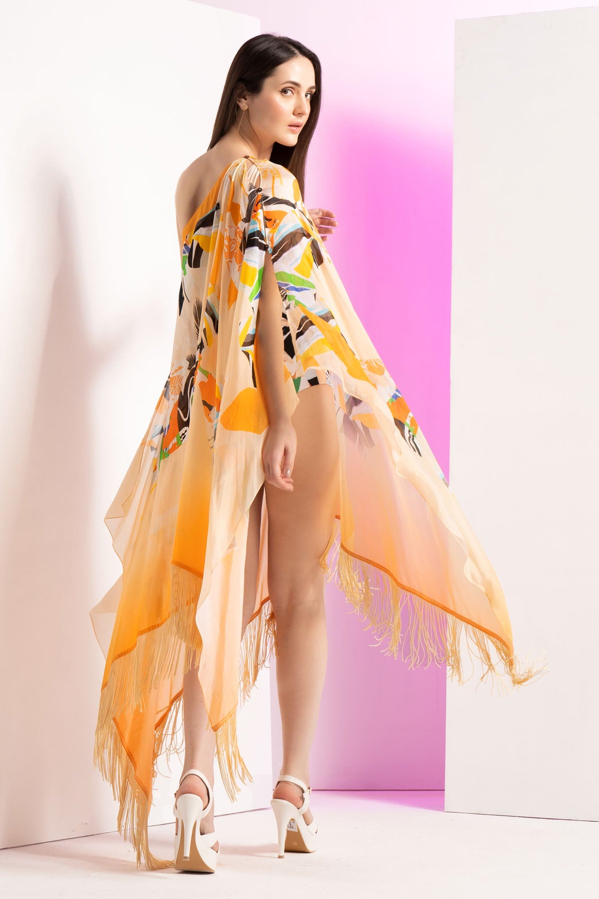 Yellow Ring Detail Bodysuit