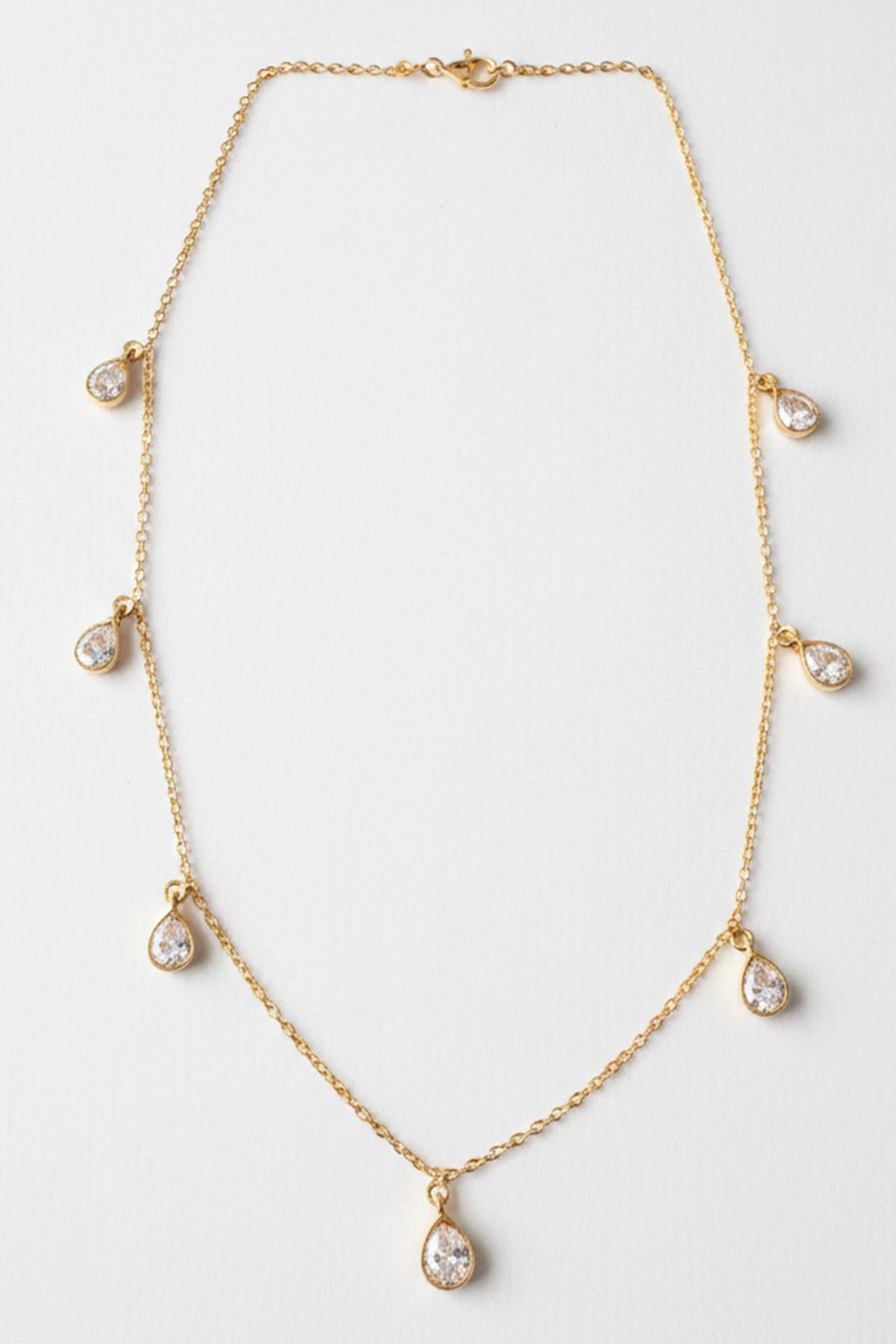 Yellow 925 Gold Plated Necklace