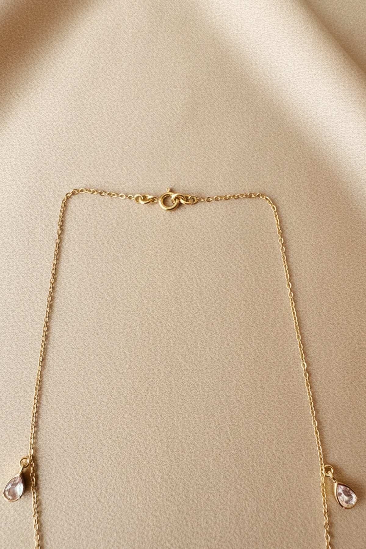 Yellow 925 Gold Plated Necklace