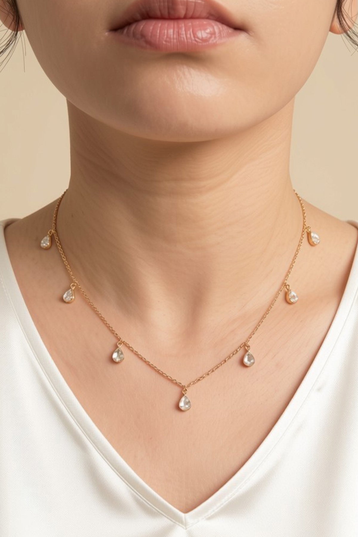Buy Yellow 925 Gold Plated Necklace Set for women by Sica online available at scrollnshops