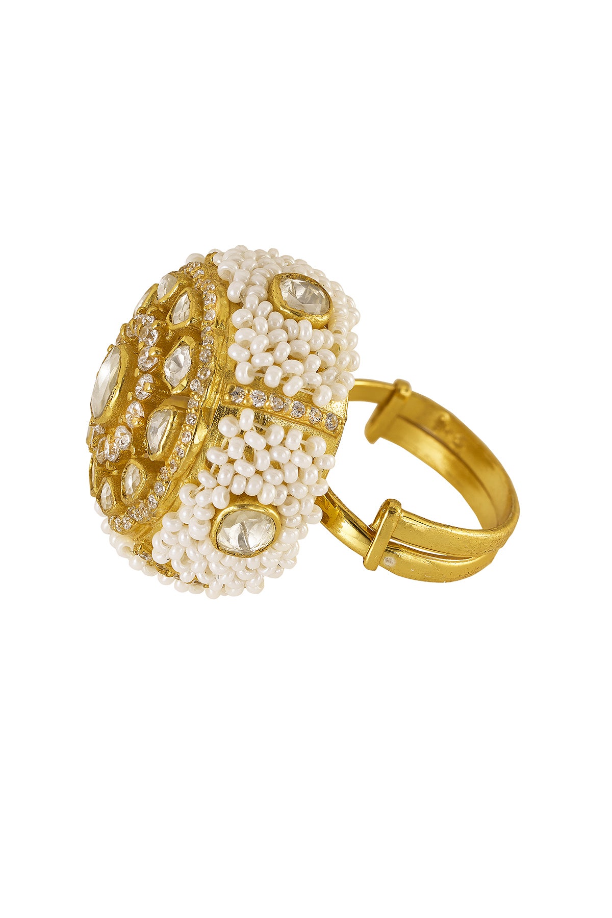 Yellow 925 Silver Chakra Ring