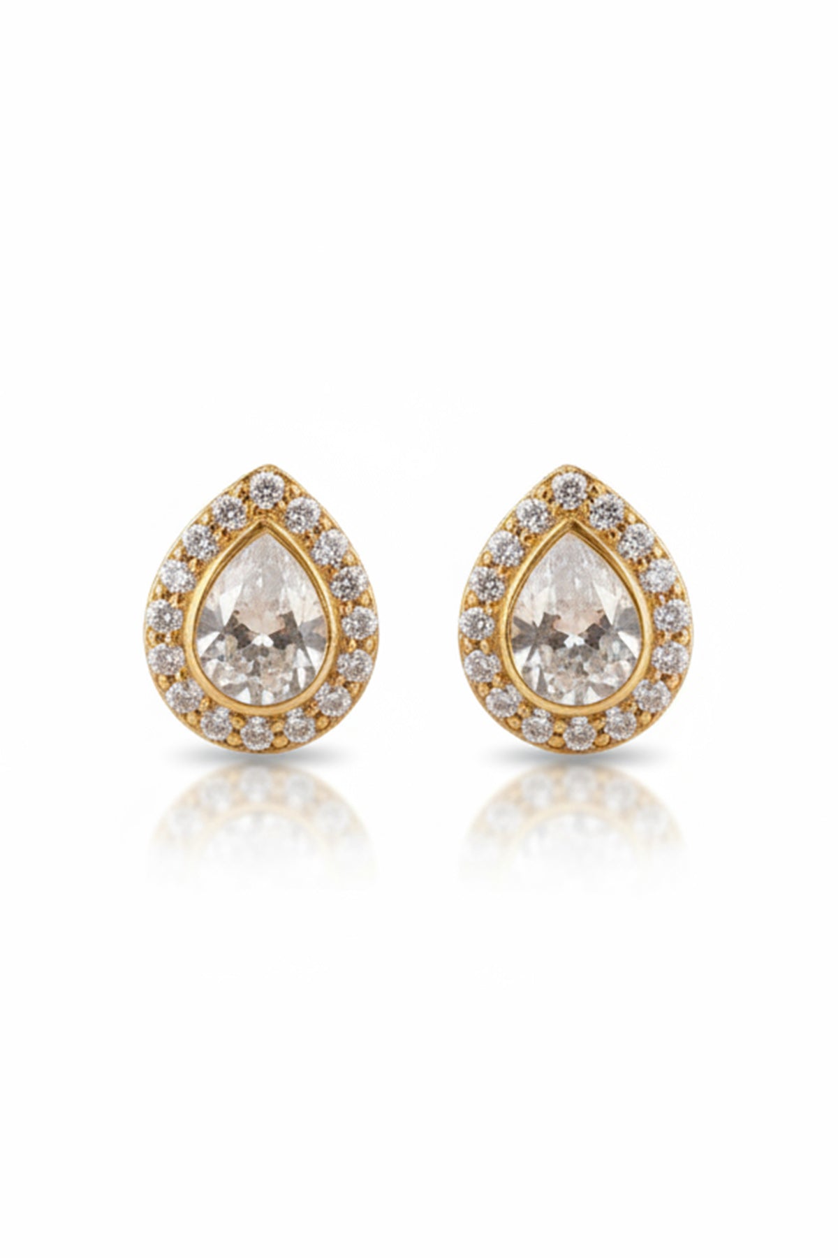 Yellow 925 Silver Drop Earring