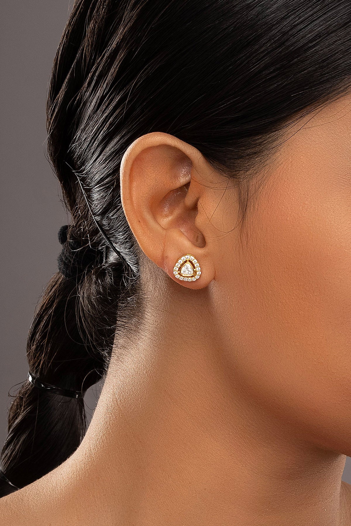 Buy Yellow 925 Silver Stud Earrings for women by Sica online available at scrollnshops