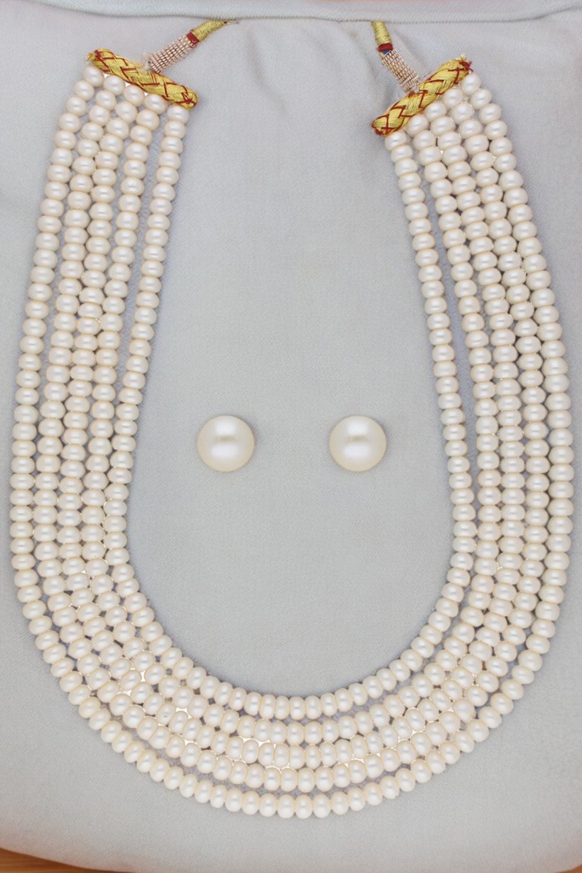Yellow Five Line Jewellery Set