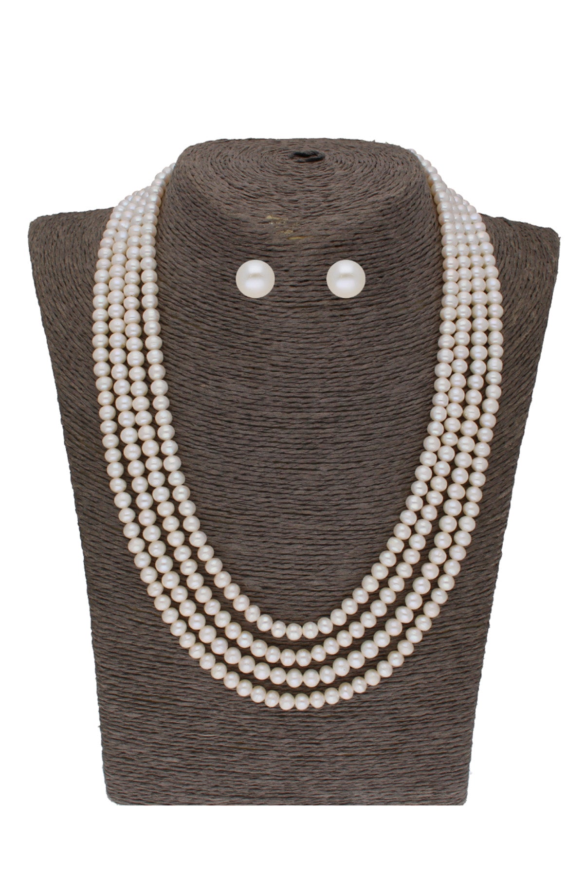Yellow Four Line Jewellery Set