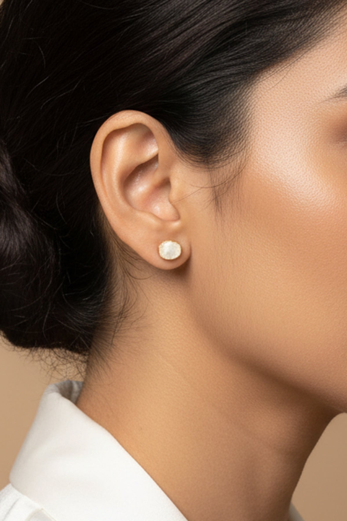 Buy Yellow Moissanite Stud Earring Set for women by Sica online available at scrollnshops