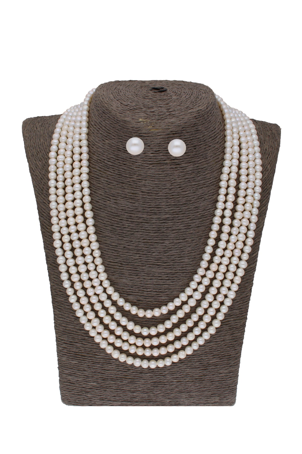 Yellow Round Pearls Jewellery