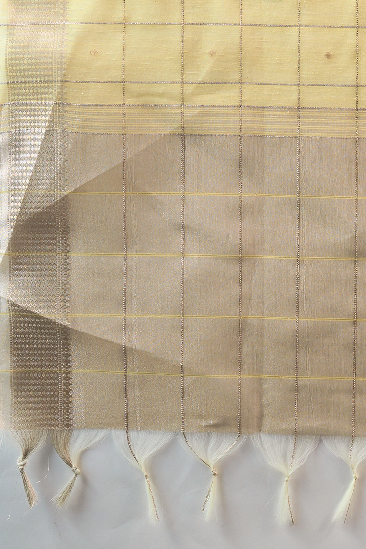 Yellow Soft Silk Saree & Blouse