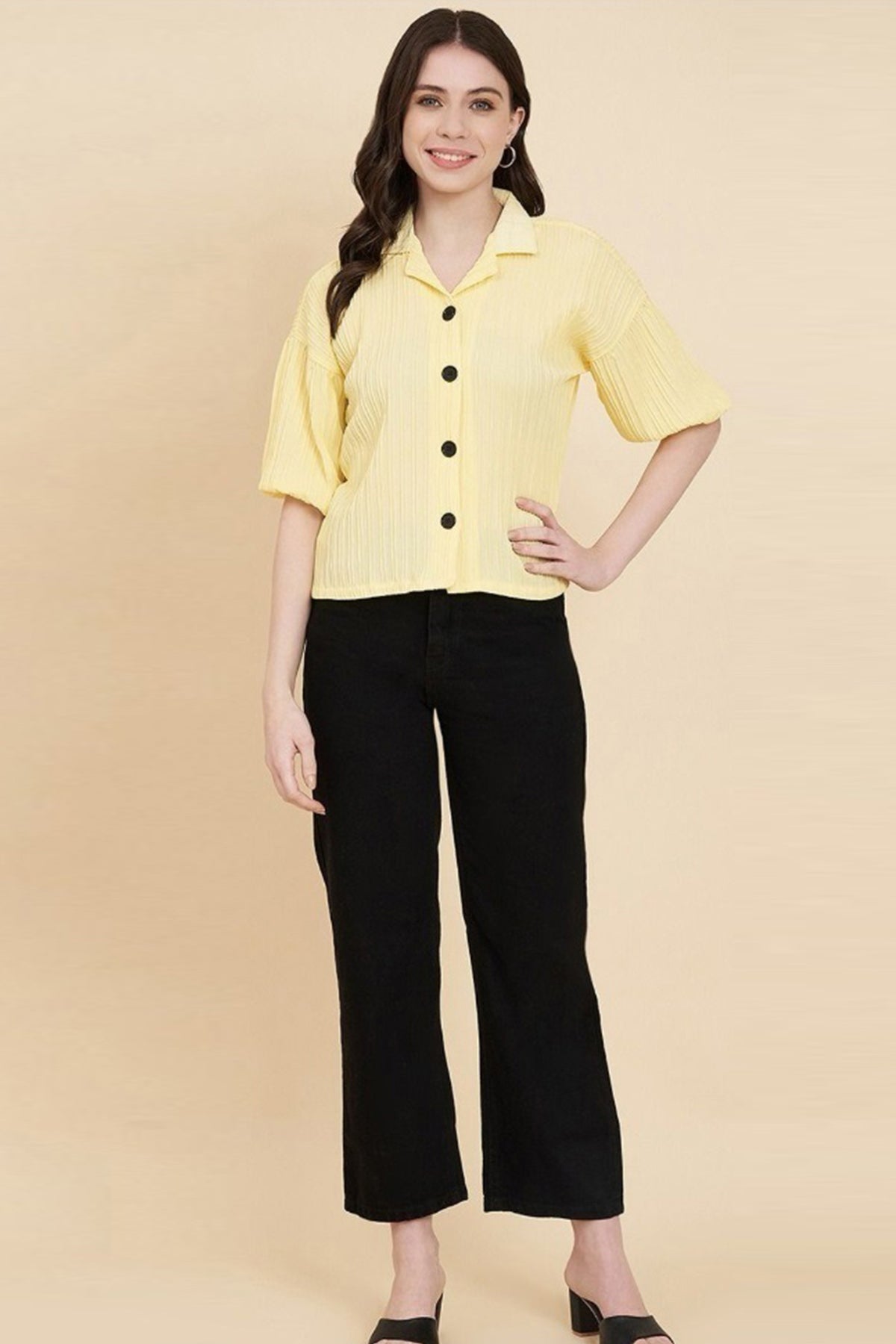 Yellow Sugarcane Casual Shirt