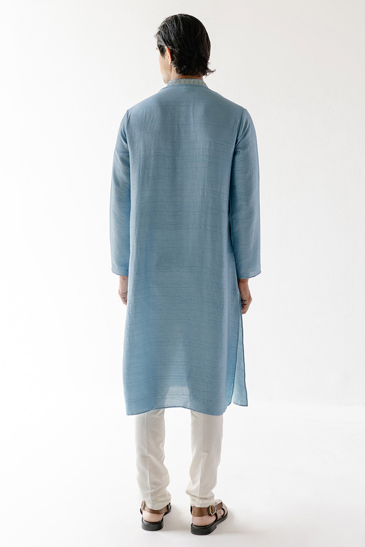 Zardozi Placket Kurta Set