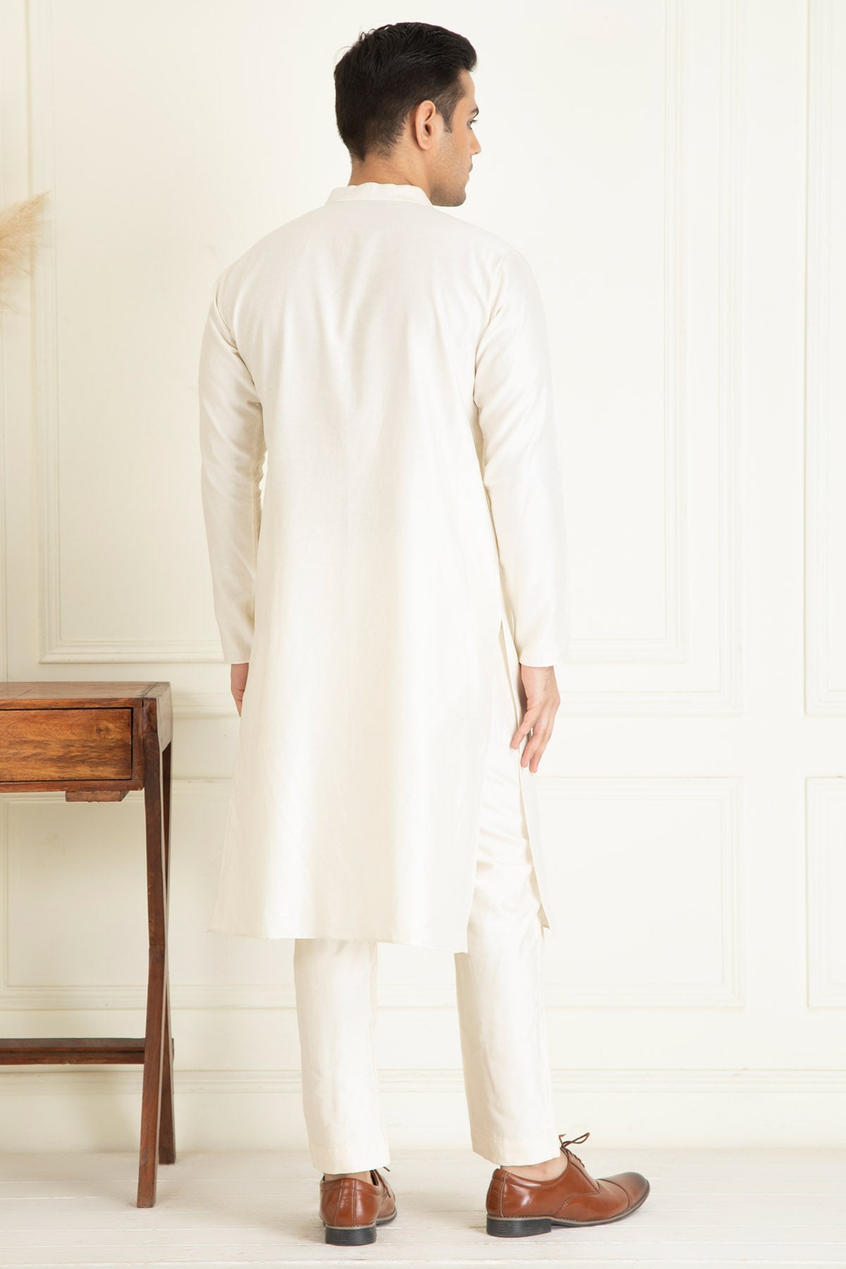 Zardozi Silk Sherwani Set