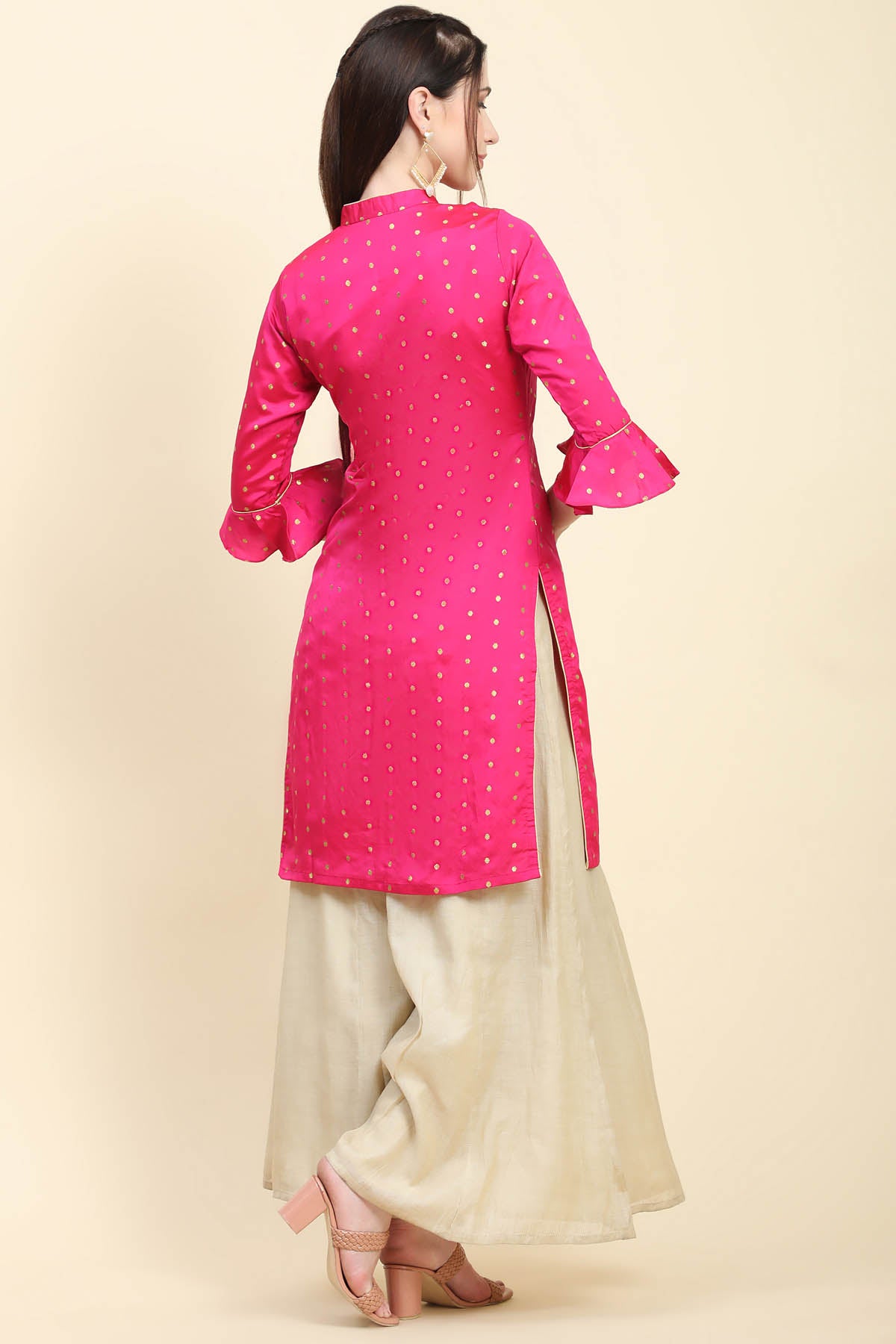 Zari Woven Taffeta Kurta