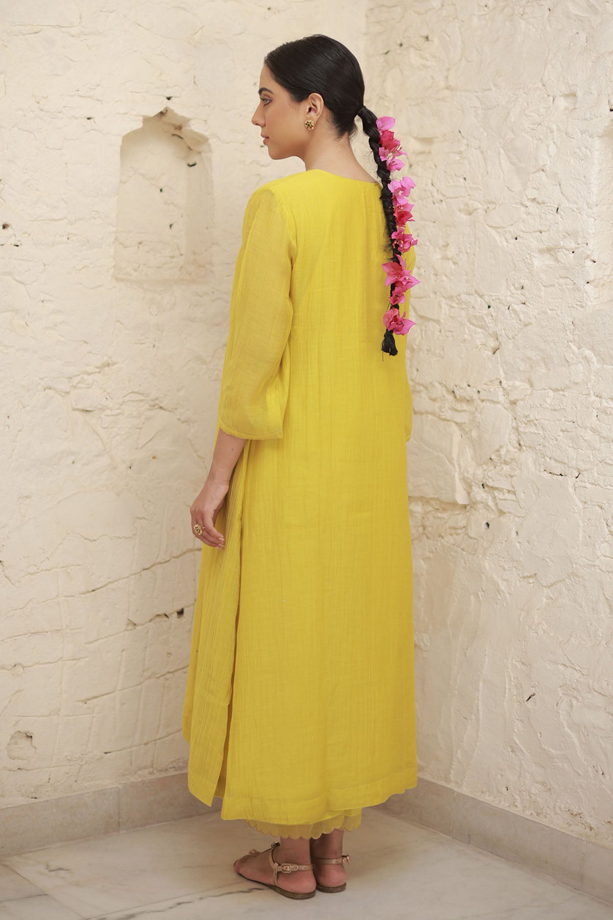 Zari Hand Embroidered Kurta Set