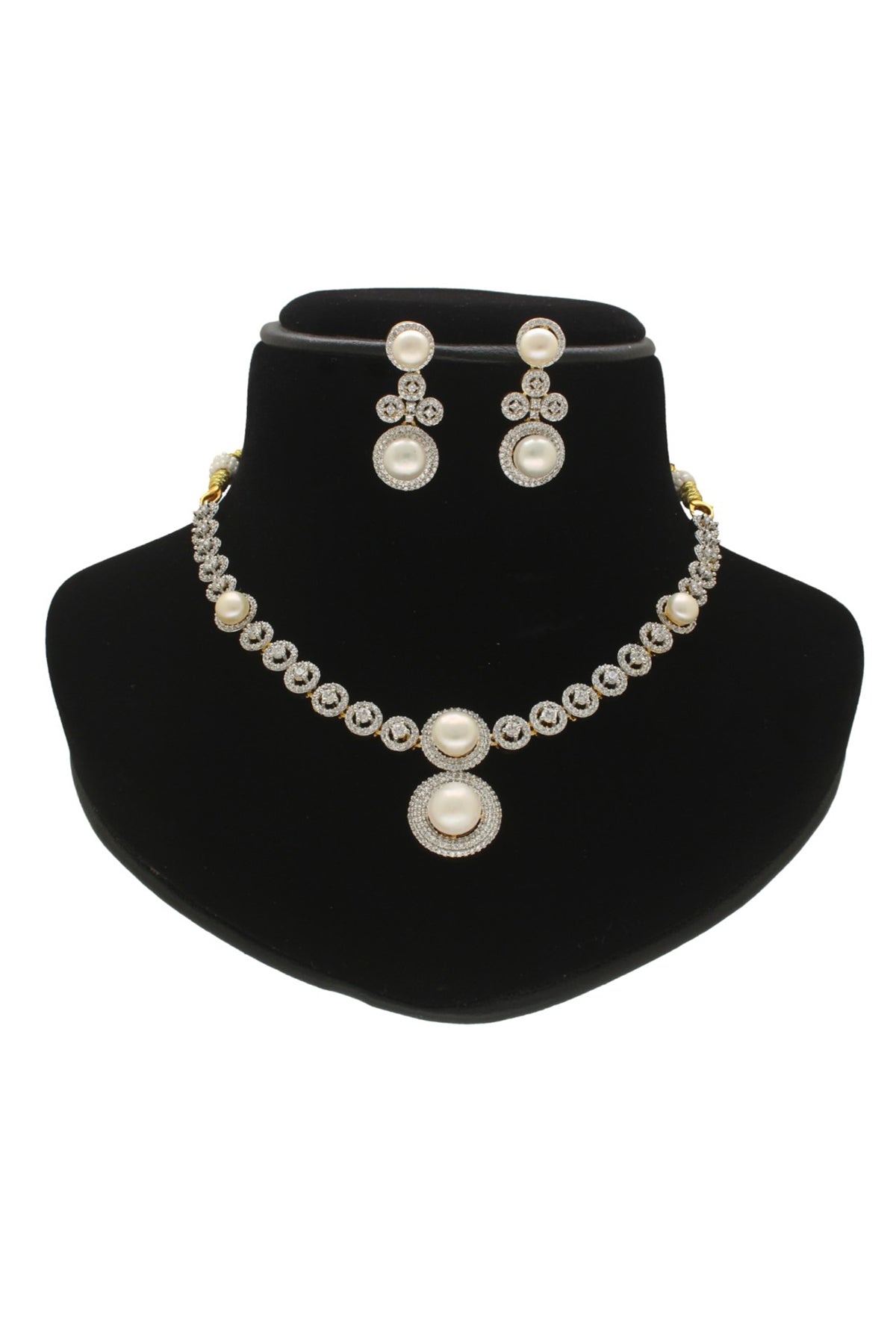 Zirconia Silver Jewellery Set