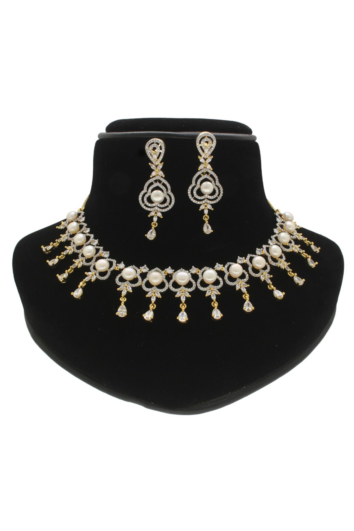 Zirconia Yellow Jewellery Set