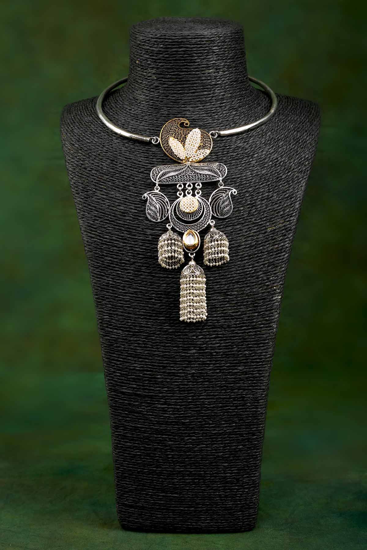 Antique Double Tone Necklace