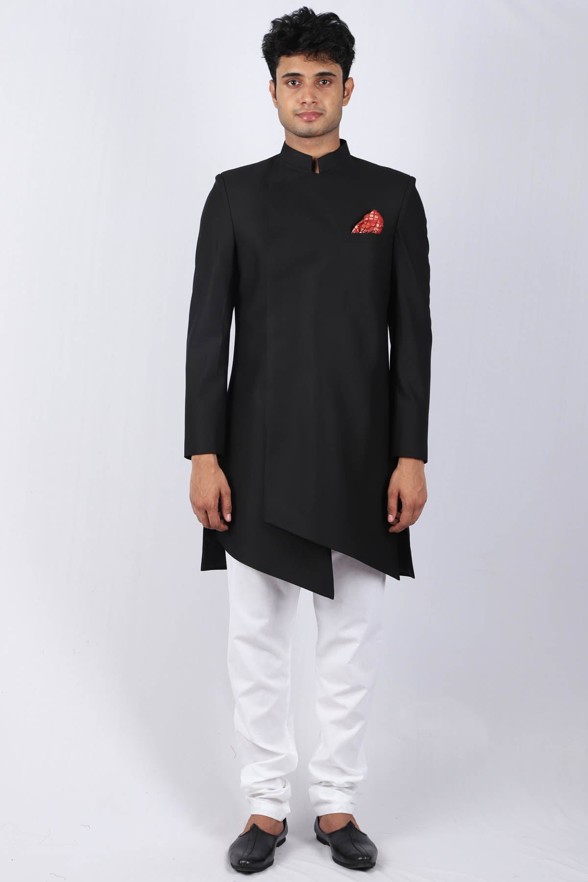 Asymmetric Nawaab Jacket