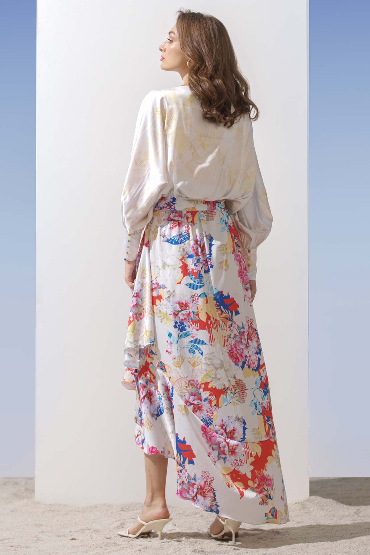 Asymmetric Overlap Dress