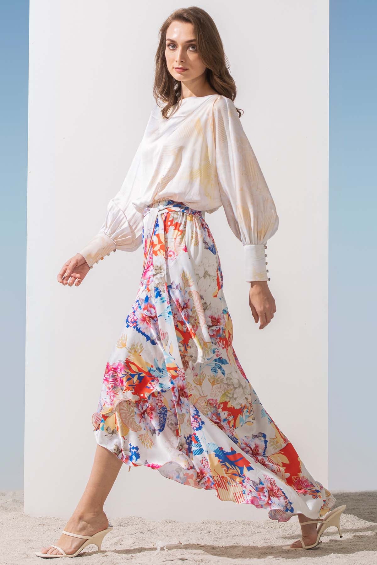 Asymmetric Overlap Dress