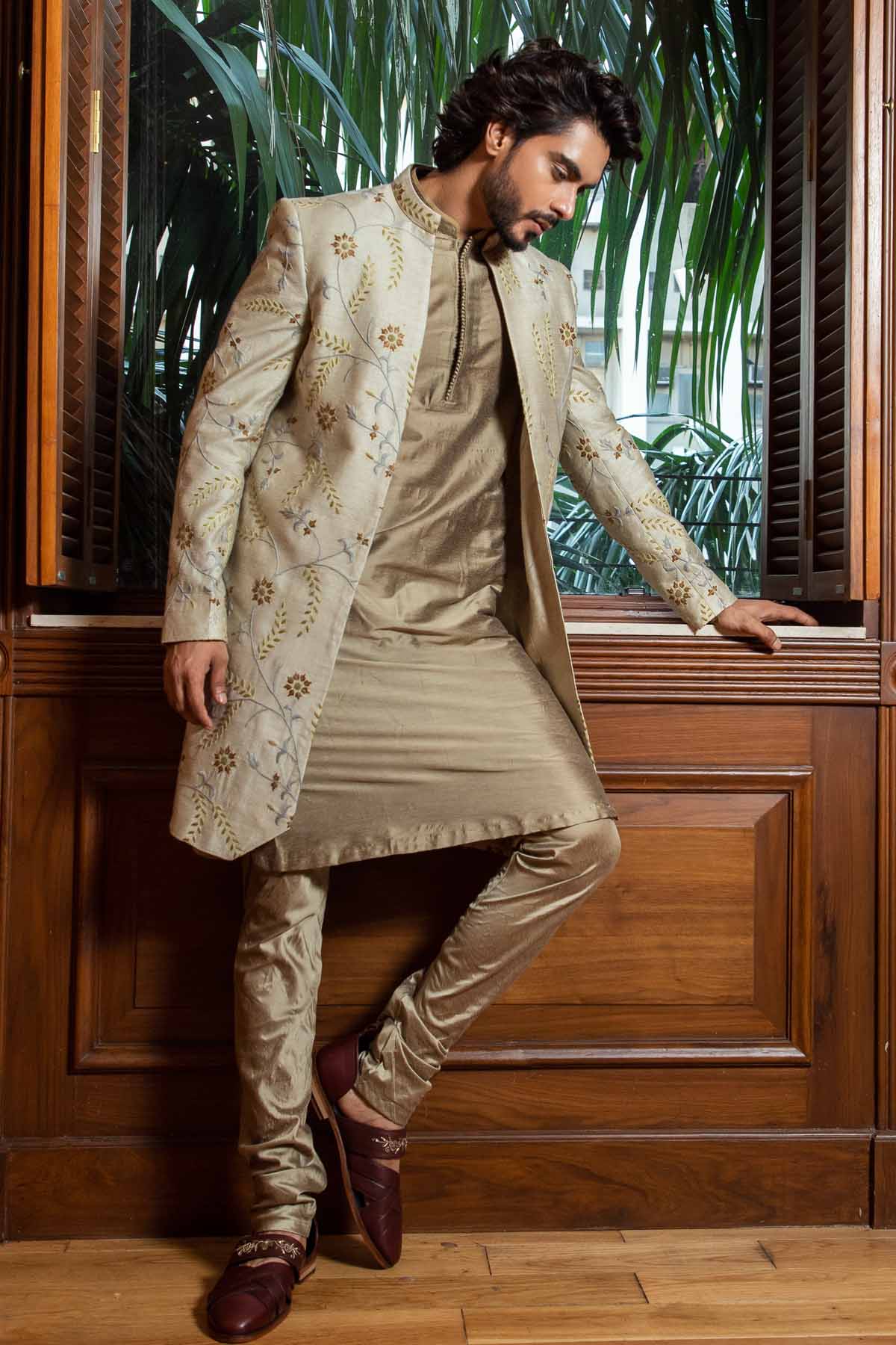 Buy Bandhgala Jacket Kurta Set Online