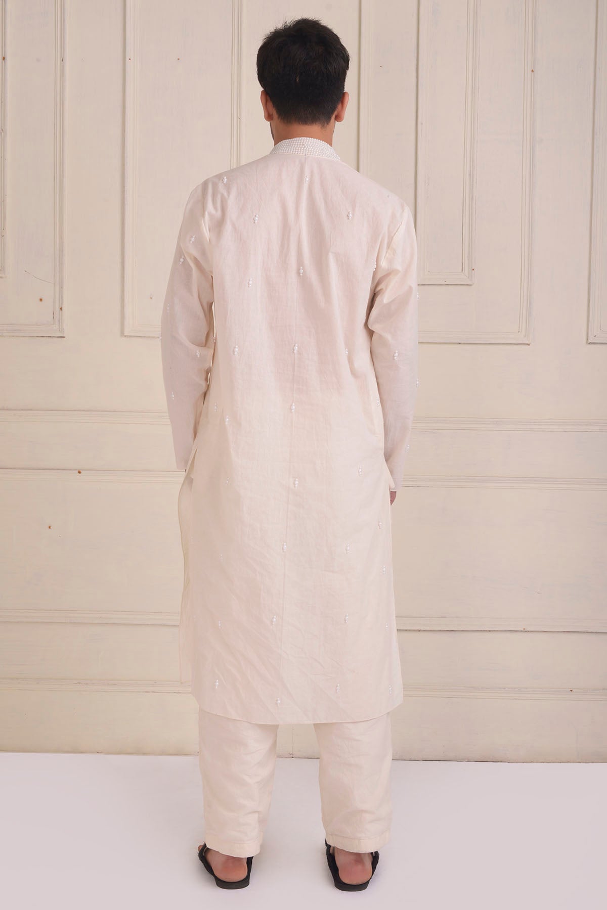 Beadwork Embroidered Kurta Set