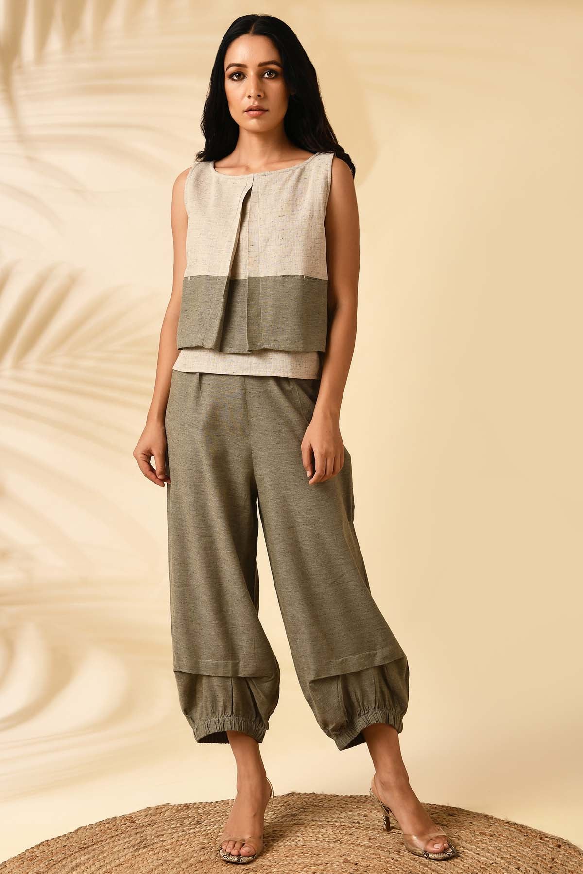 Bohemian Olive Pants