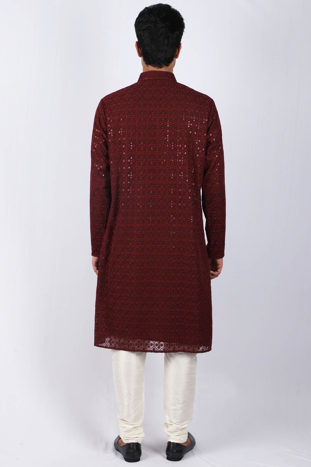 Buta Embroidered Kurta Set