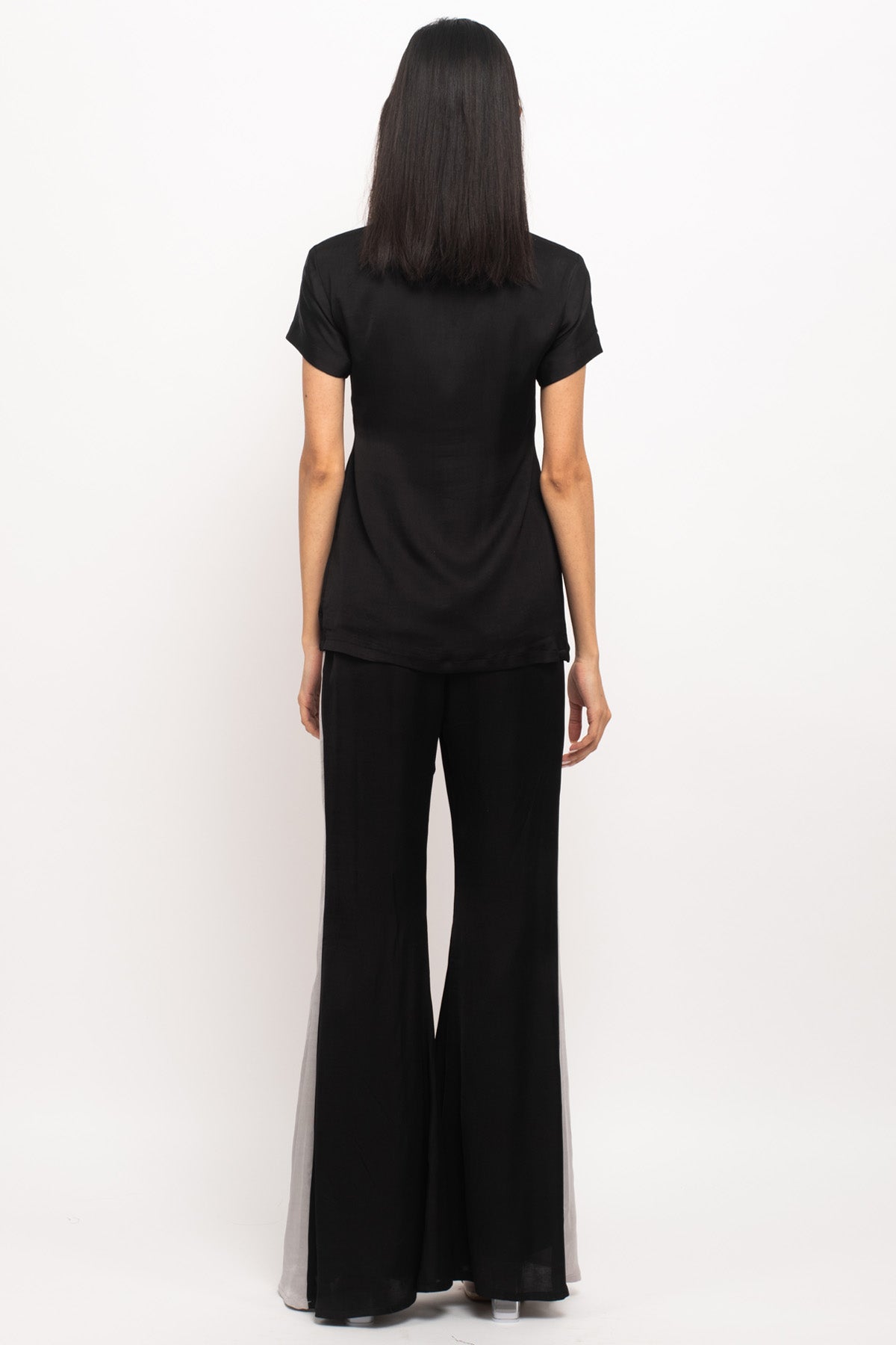 Color Blocked Panelled Co-ord Set