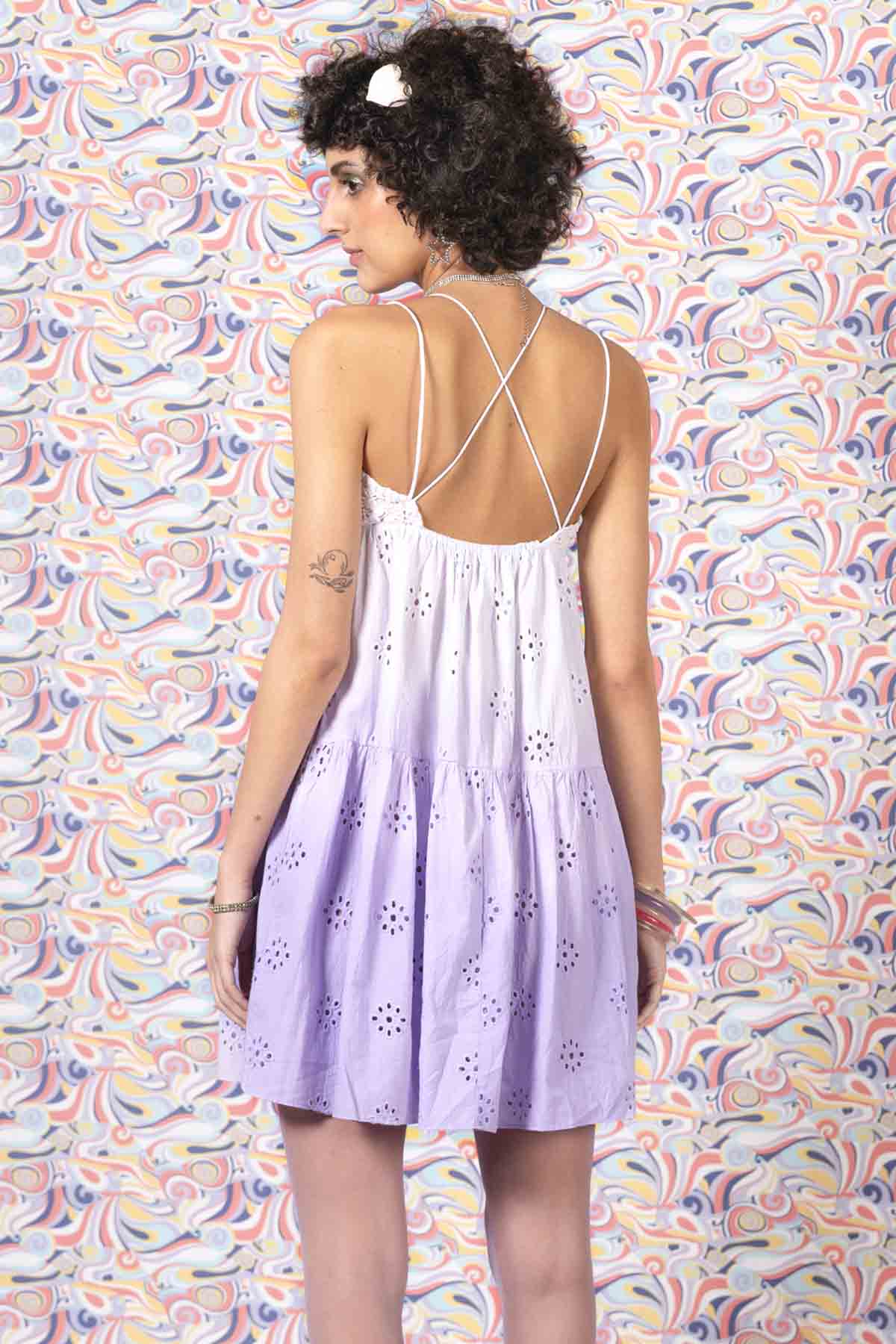 Cotton Crochet Strappy Dress