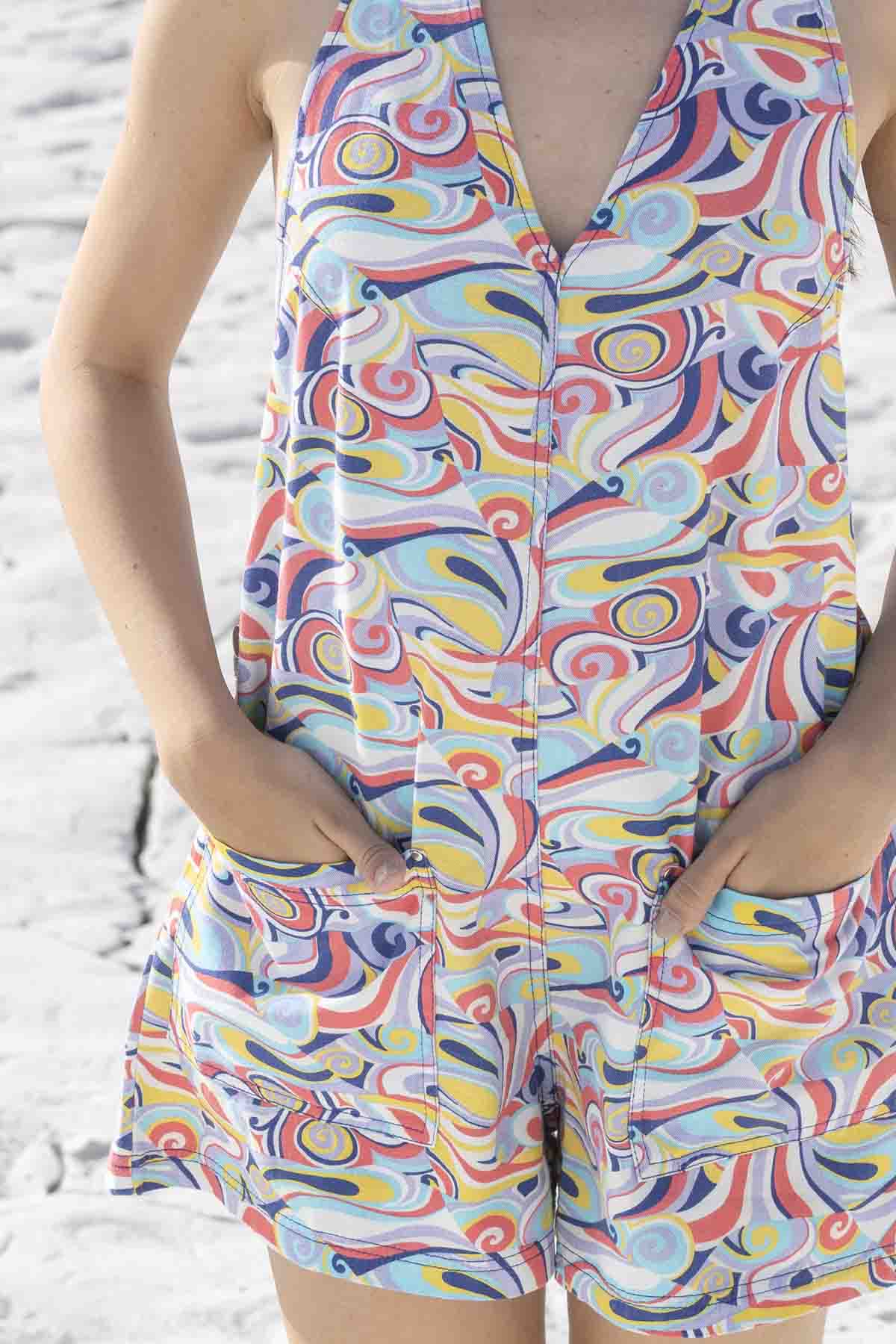 Cotton Printed Playsuit