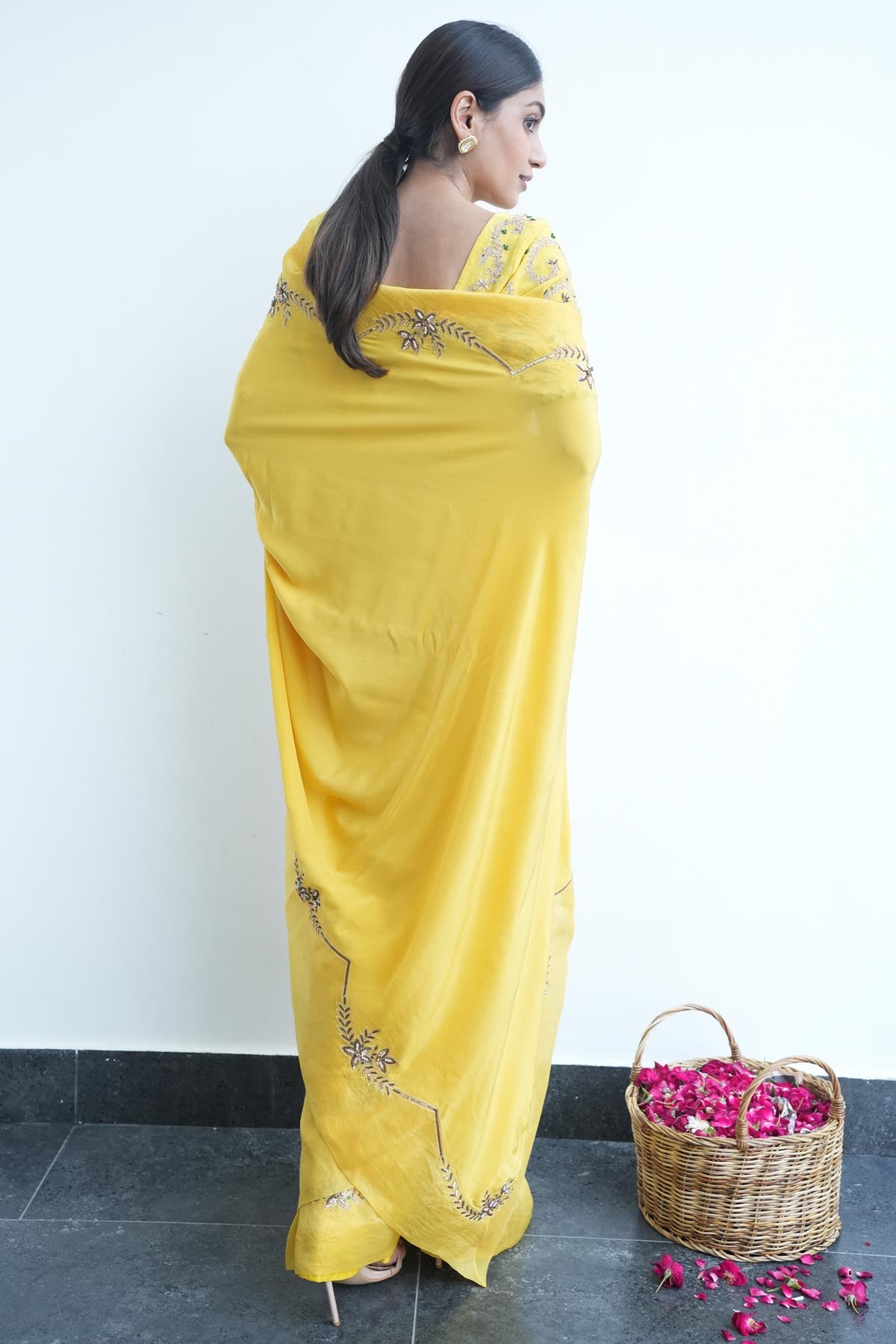 Crepe Royal Maharani Saree