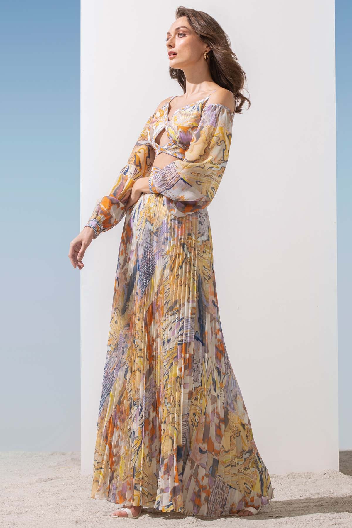 Criss Cross Cut Out Dress