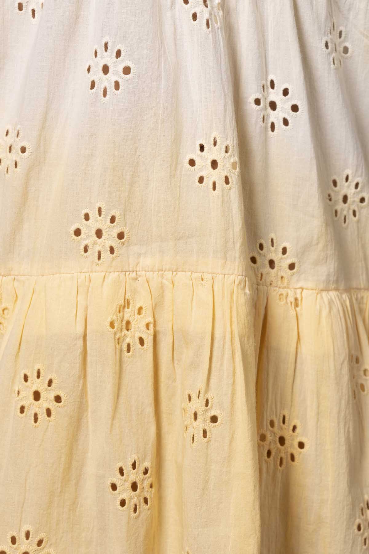 Crochet Strappy Cotton Dress