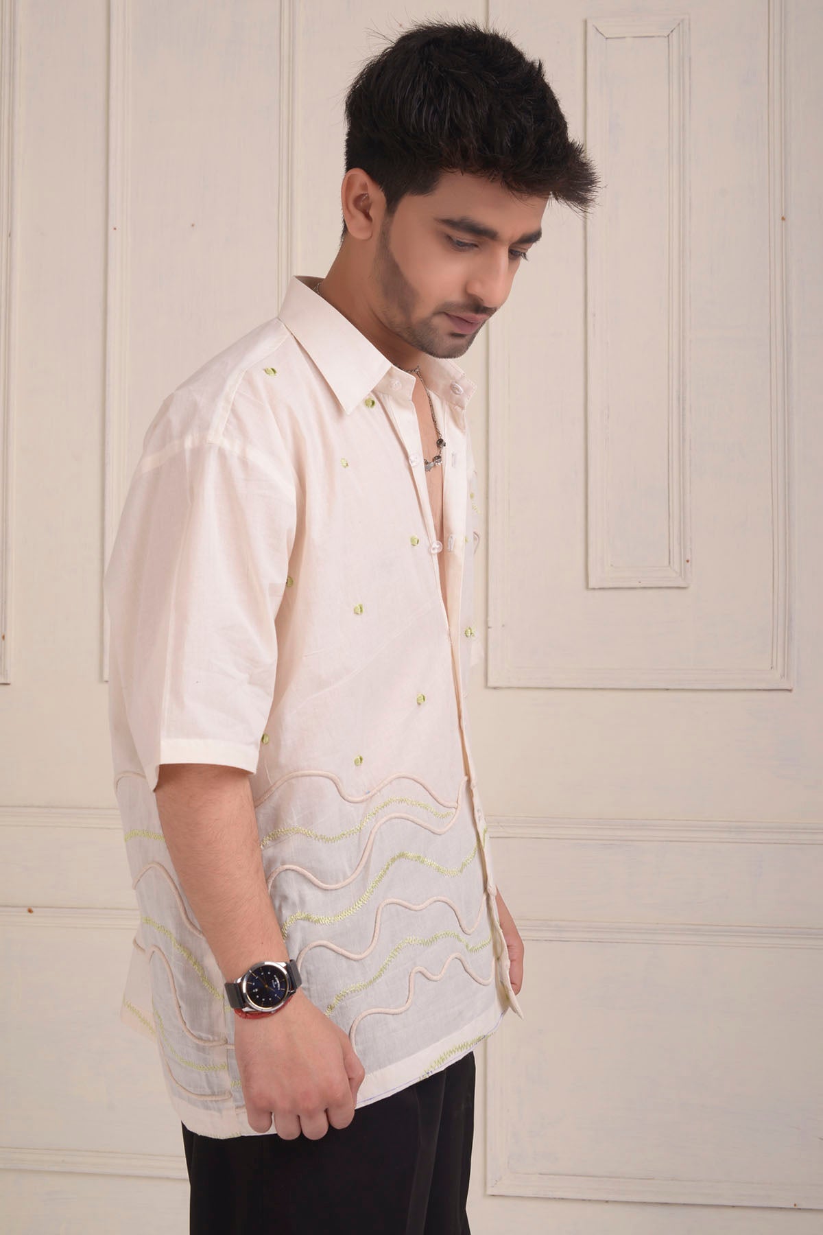 Dori Embroidered Resort Shirt