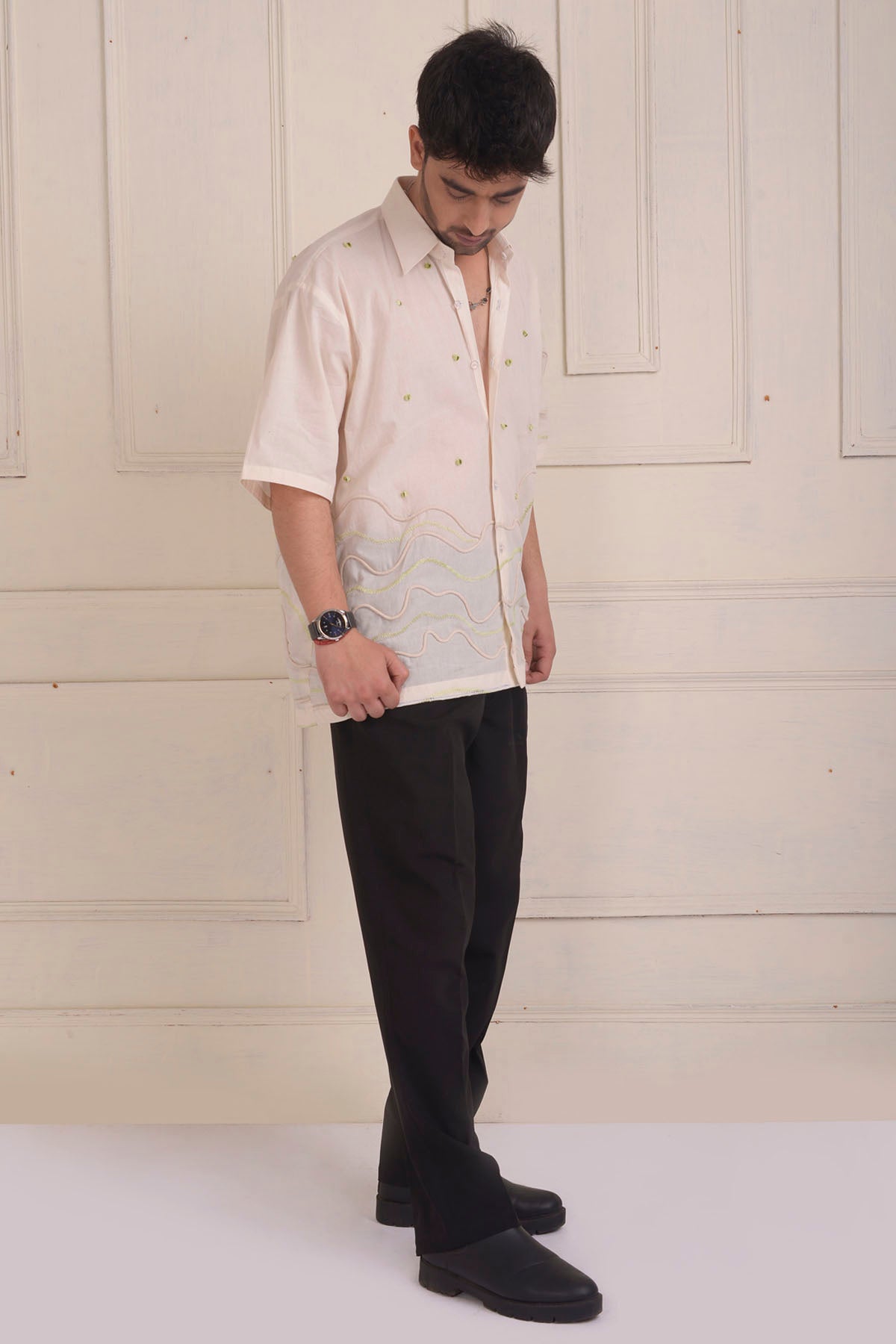 Dori Embroidered Resort Shirt