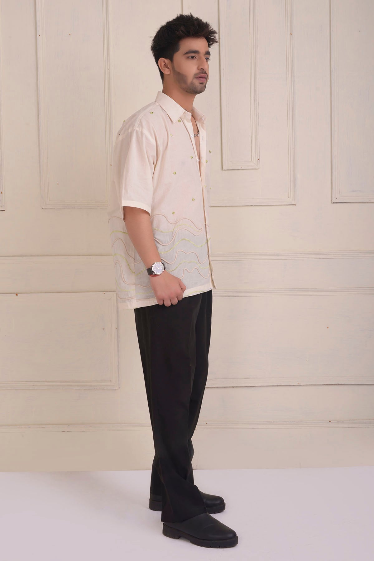 Dori Embroidered Resort Shirt