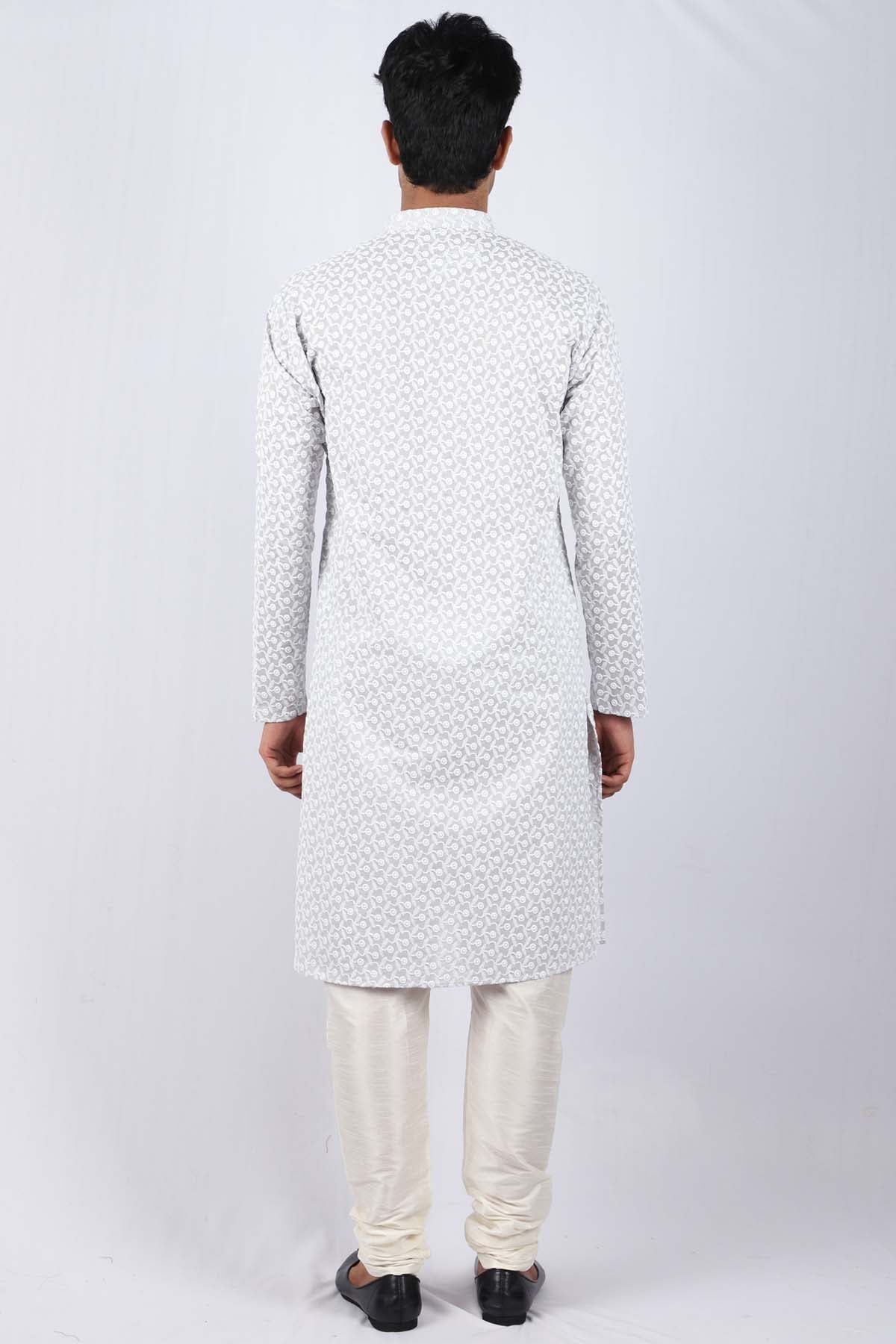 Embroidered Mayur Van Kurta Set