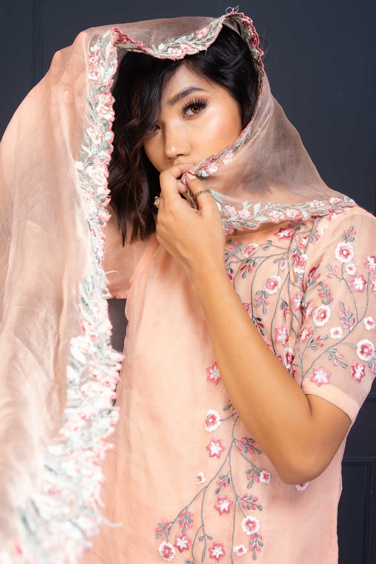 Embroidered Tunic & Sharara Set