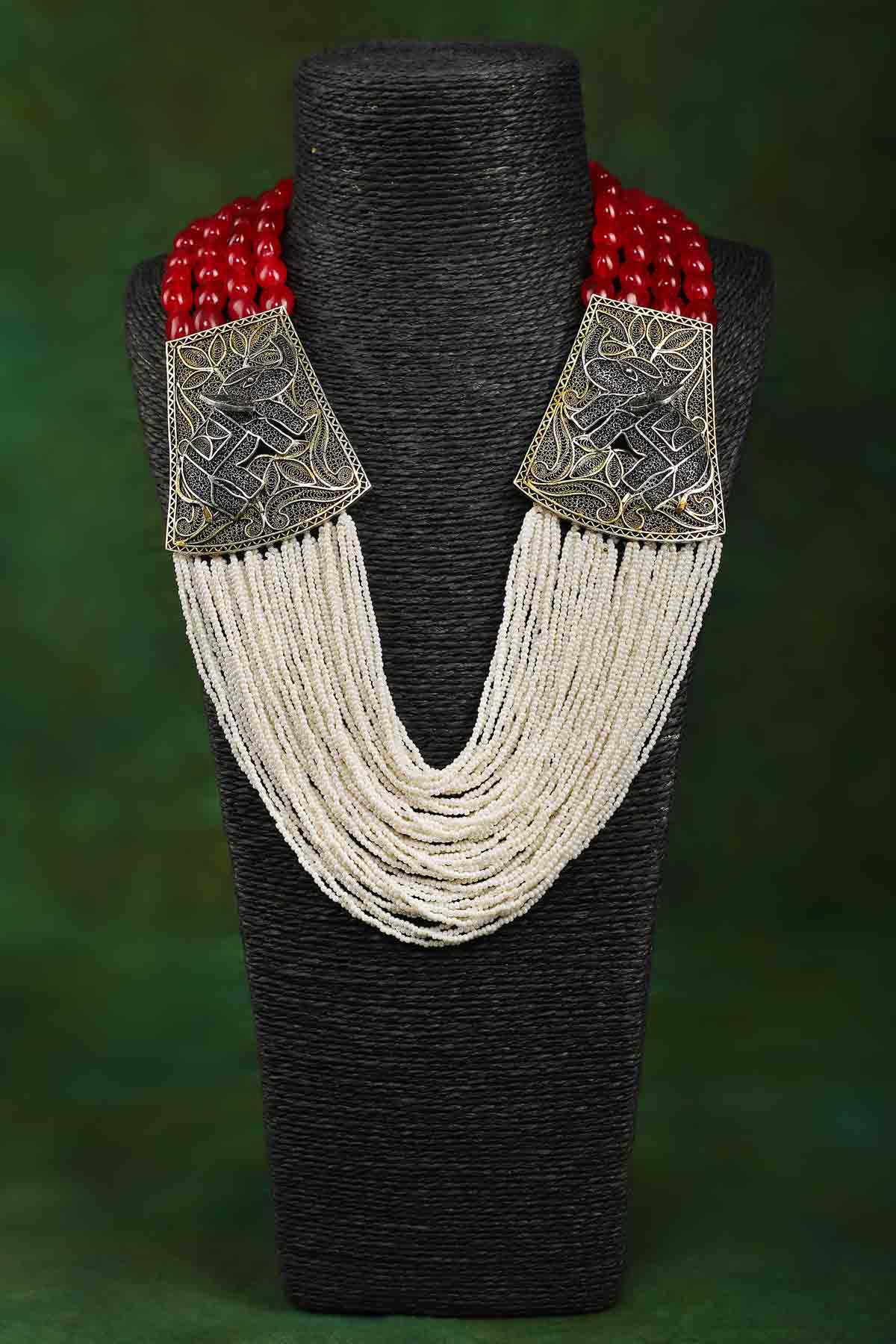 Filigree Beaded Necklace