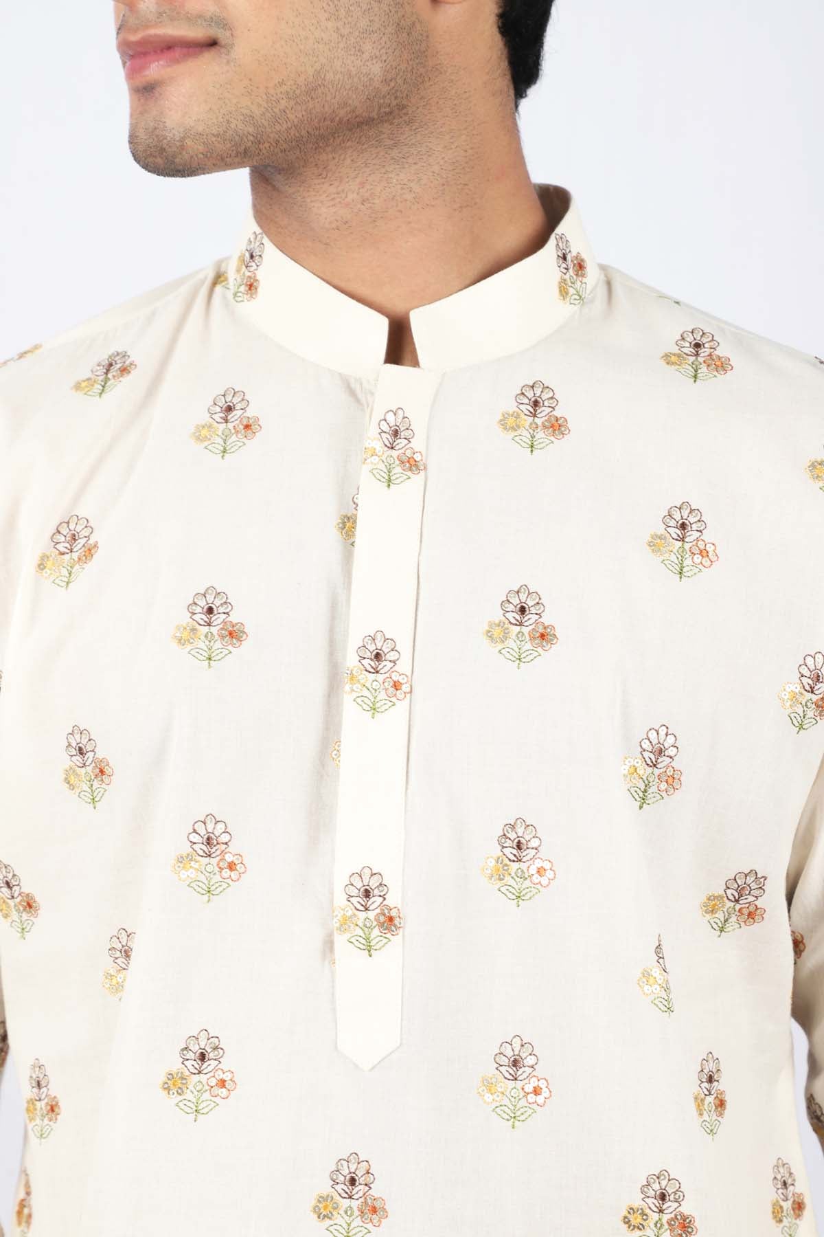 Firdaus Embroidered Kurta Set